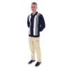 Sergio Tacchini Cipri Knit Cardigan - Maritime Blue / Gardenia