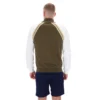 Sergio Tacchini Ghibli Davis Track Top - Dark Olive / Gardenia / Mojave Desert