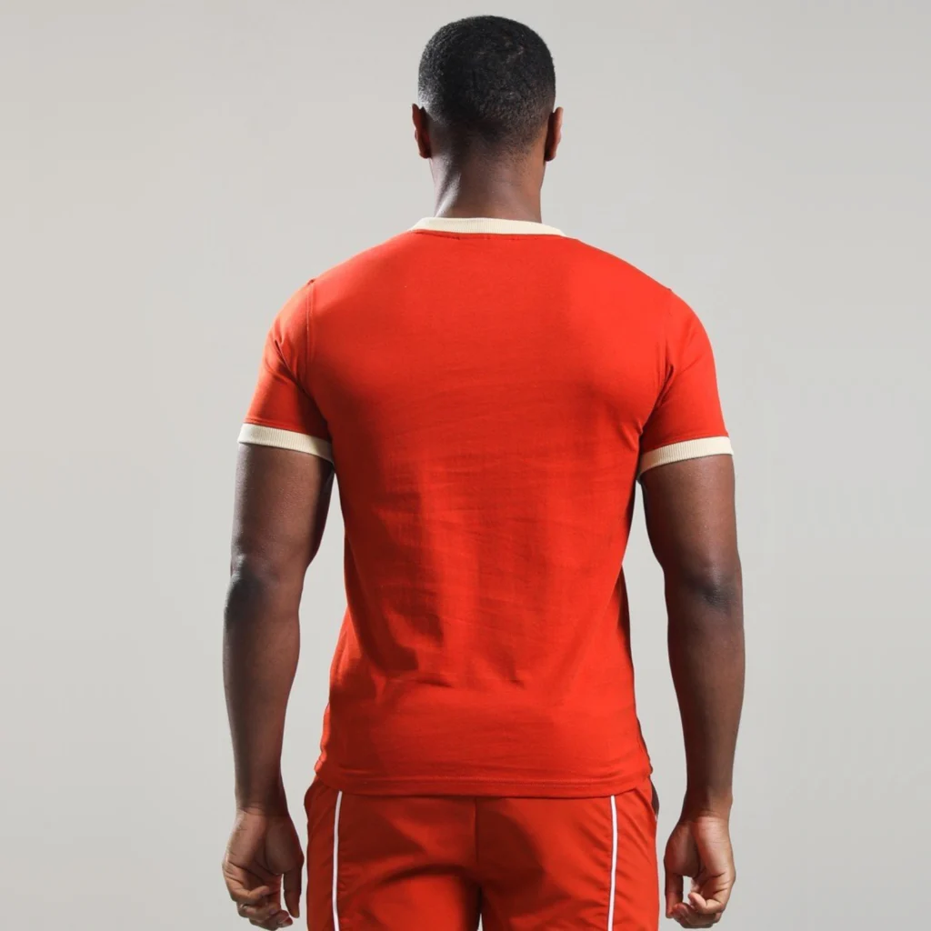 Sergio Tacchini Supermac Tee T-Shirt - Rooibos Tea / Mojave Desert / Gardenia