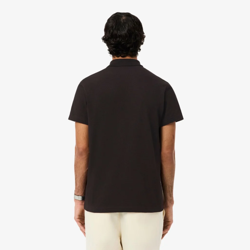 Lacoste Regular Fit Cotton Blend Polo Shirt - Brown . 3LA