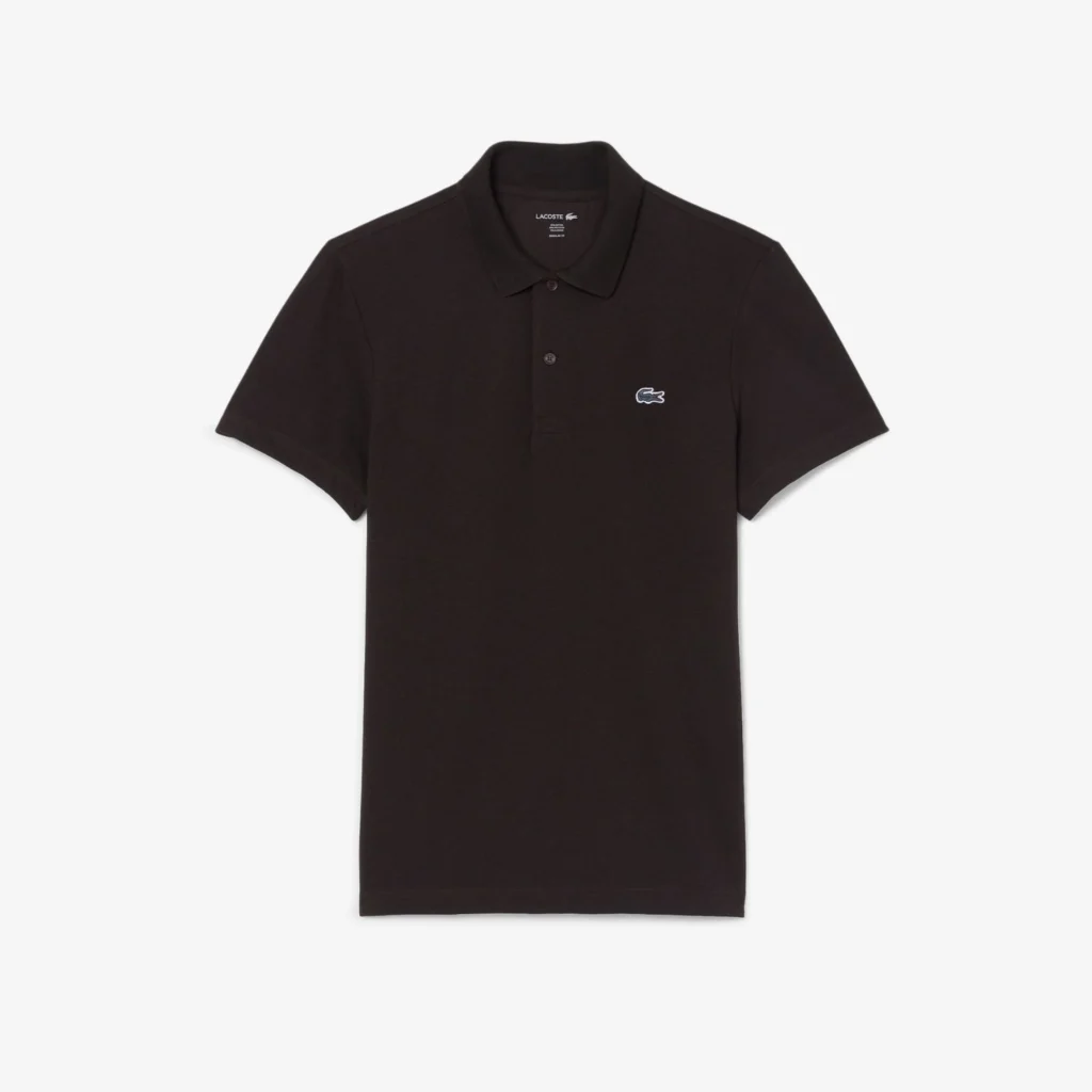 Lacoste Regular Fit Cotton Blend Polo Shirt - Brown . 3LA