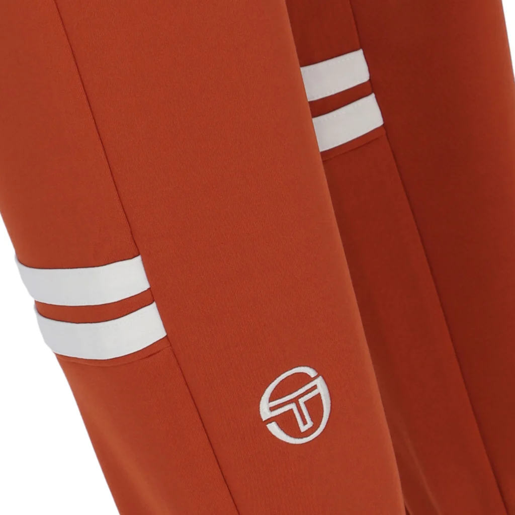 Sergio Tacchini Dallas Track Top Pant - Rooibos Tea / Gardenia