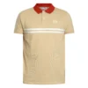 Sergio Tacchini Supermac Polo Shirt - Mojave Desert / Rooibos Tea / Gardenia