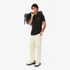 Lacoste Regular Fit Cotton Blend Polo Shirt - Brown . 3LA