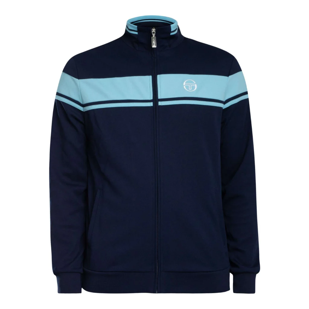 Sergio Tacchini Damarindo Track Top - Maritime Blue / Baltic Sea