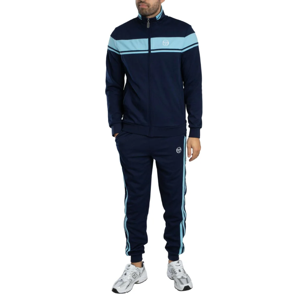 Sergio Tacchini Damarindo Track Pant - Maritime Blue / Baltic Sea