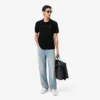 Lacoste Regular Fit Cotton Pima Polo Shirt - Noir . 031