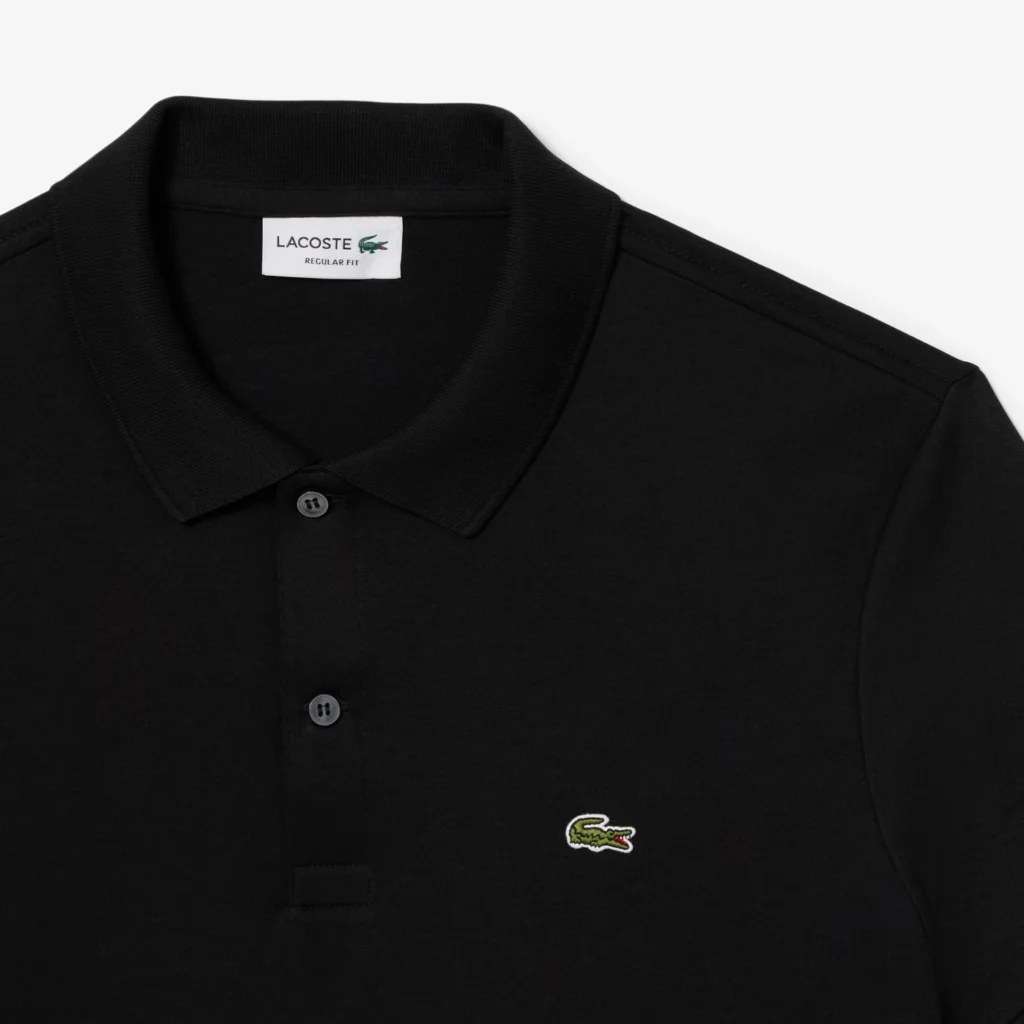 Lacoste Regular Fit Cotton Pima Polo Shirt - Noir . 031