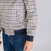 Aquascutum Active Archival Long Sleeve Regular Fit Harrington Jacket - Club Check