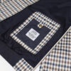 Aquascutum Active Archival Long Sleeve Regular Fit Harrington Jacket - Club Check