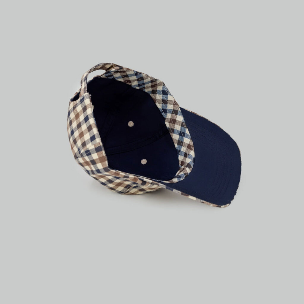 Aquascutum Active Baseball Cap - Club Check