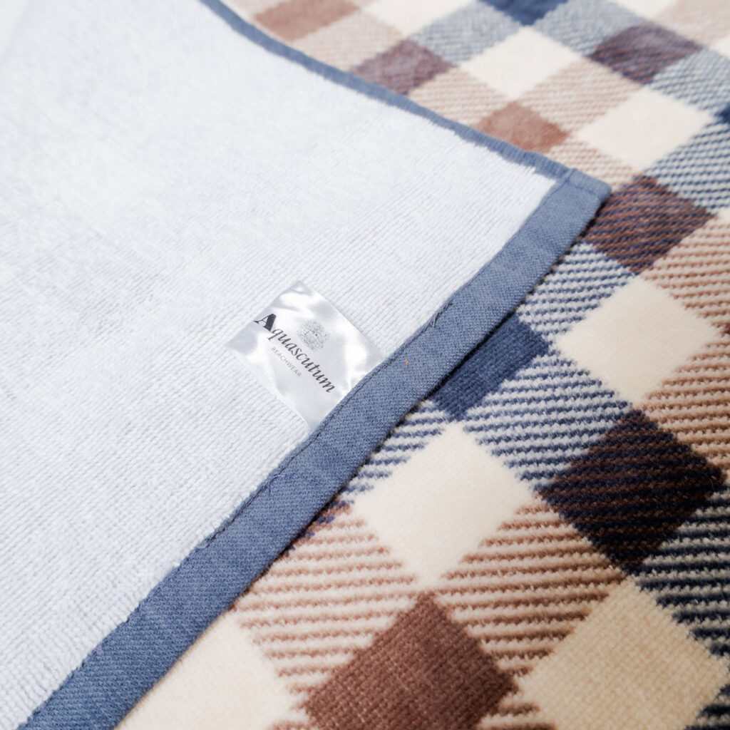 Aquascutum Active Beach Towel - House Check