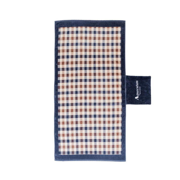 Aquascutum Active Beach Towel - House Check