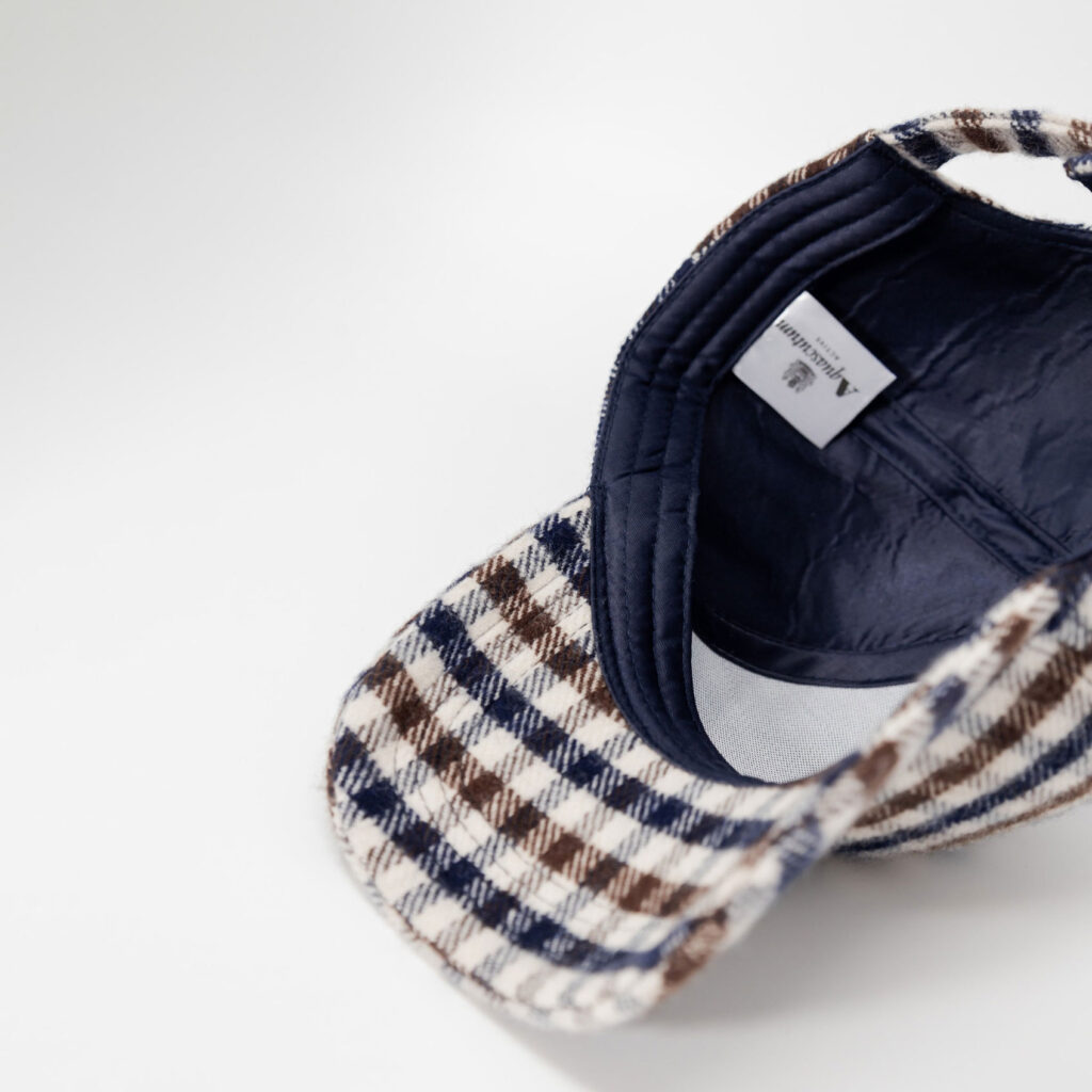 Aquascutum Active Club Check Baseball Cap - Club Check