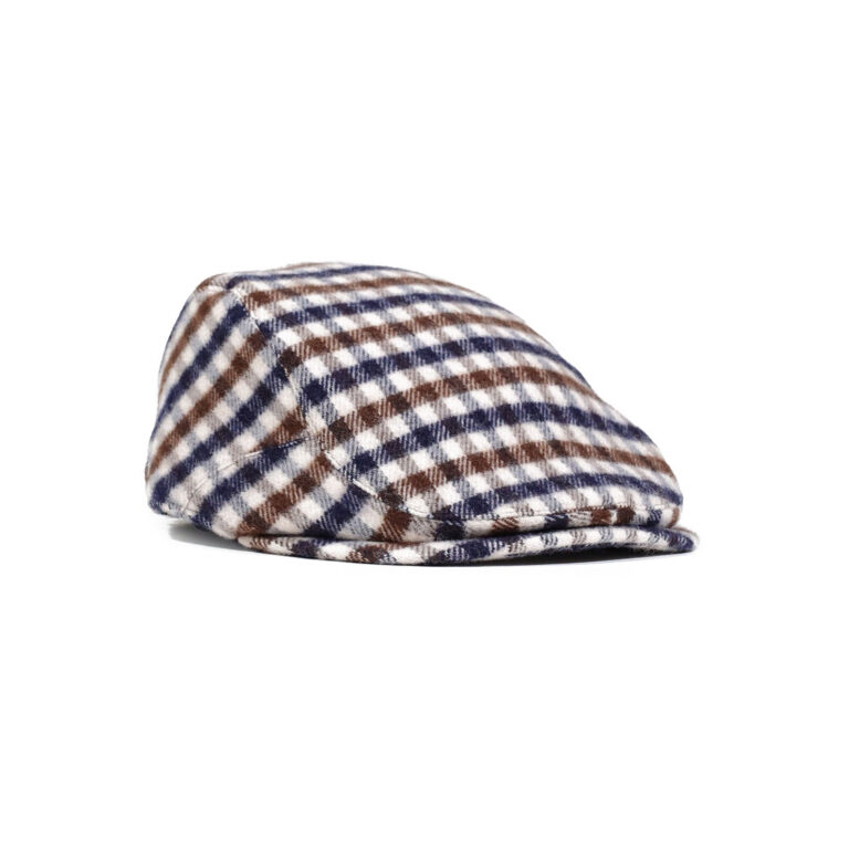 Aquascutum Active Club Check Flat Cap - Club Check
