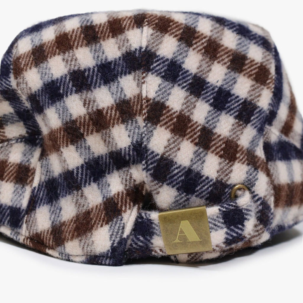 Aquascutum Active Club Check Flat Cap - Club Check