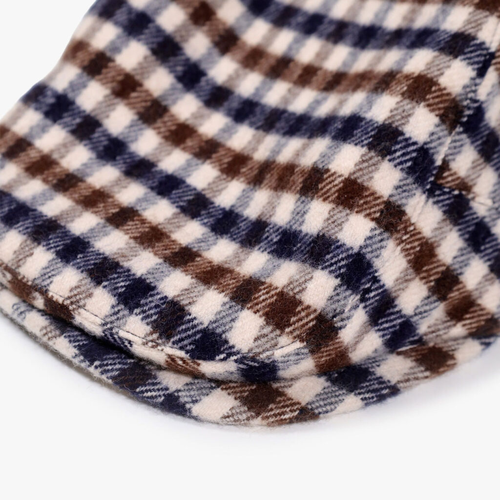 Aquascutum Active Club Check Flat Cap - Club Check