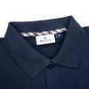 Aquascutum Active Regular Fit Short Sleeve Piquet Polo - Navy