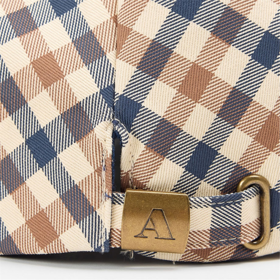 Aquascutum Active Iconic Flat Cap - Club Check
