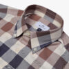 Aquascutum Active Macro Regular Fit Long Sleeve Iconic Shirt - Club Check