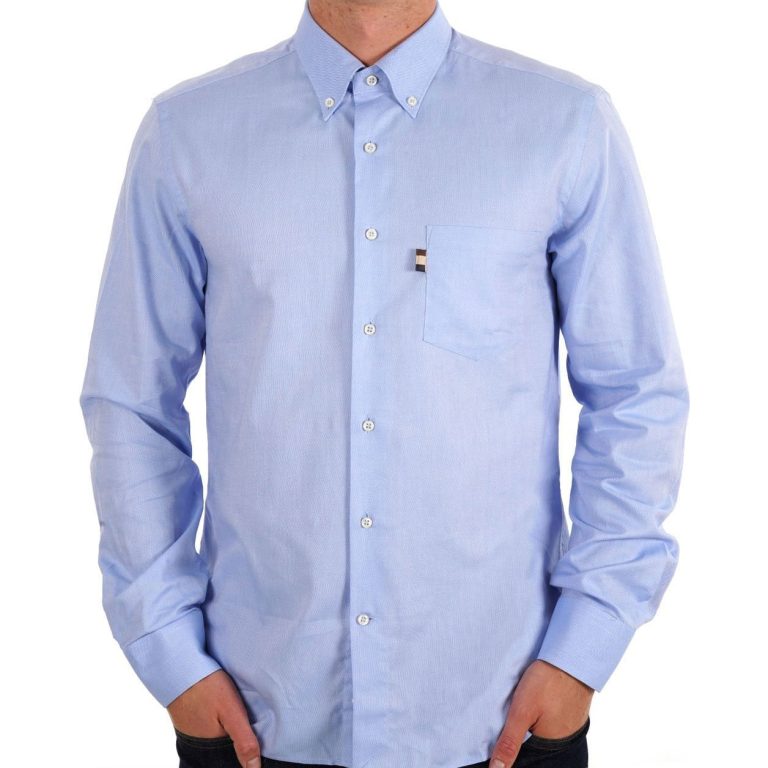 Aquascutum Active Oxford Shirt - Light Blue