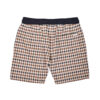 Aquascutum Active Regular Fit Classic Club Check Short - Navy/Club Check
