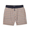 Aquascutum Active Regular Fit Classic Club Check Short - Navy/Club Check