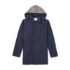 Aquascutum Active Regular Fit Long Sleeve RLG Packable Trench Jacket - Navy