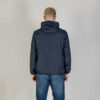 Aquascutum Active Regular Fit Long Sleeve Reversible Hooded Sailor Jacket - Navy