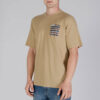 Aquascutum Active Regular Fit Short Sleeve Club Check Pocket T-Shirt - Beige/Club Check