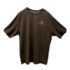 Aquascutum Active Regular Fit Short Sleeve Small Logo T-Shirt - Brown