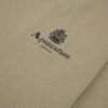 Aquascutum Active Small Logo Regular Fit Short Sleeve T-Shirt - Beige