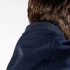Aquascutum Active Soft Shell Regular Fit Long Sleeve Mid Parka - Navy