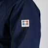 Aquascutum Active Soft Shell Regular Fit Long Sleeve Mid Parka - Navy