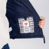 Aquascutum Active Soft Shell Regular Fit Long Sleeve Mid Parka - Navy