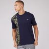 Ben Sherman Camo Regular Fit Short Sleeve T-Shirt - Marine