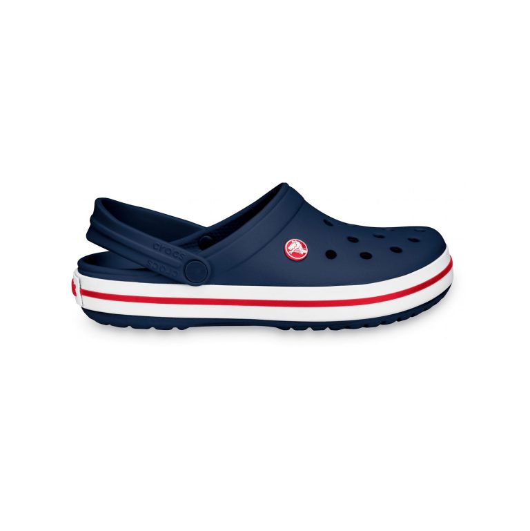 Crocs Classic Crocband Shoe - Navy/Red/White