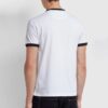 Farah Groves Ringer Regular Fit Short Sleeve T-Shirt - White