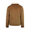 Farah Kingsland Micro Cord Sherpa Regular Fit Long Sleeve Jacket - Brown