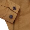 Farah Kingsland Micro Cord Sherpa Regular Fit Long Sleeve Jacket - Brown