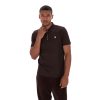 Fila Anton Regular Fit Short Sleeve Sew Panel Polo - Coffee Bean