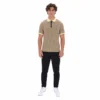 Fila BB1 Classic Vintage Striped Polo - Chinchilla / Double Cream / Fila Navy