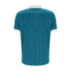Fila Classic Vintage Striped Regular Fit Short Sleeve Polo - Deep Lagoon/Gardenia/Black