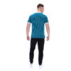 Fila Classic Vintage Striped Regular Fit Short Sleeve Polo - Deep Lagoon/Gardenia/Black