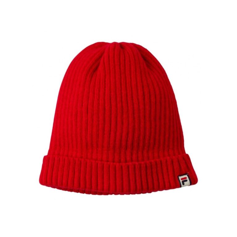 Fila Fortwan Ribbed Beanie - Chinese Red