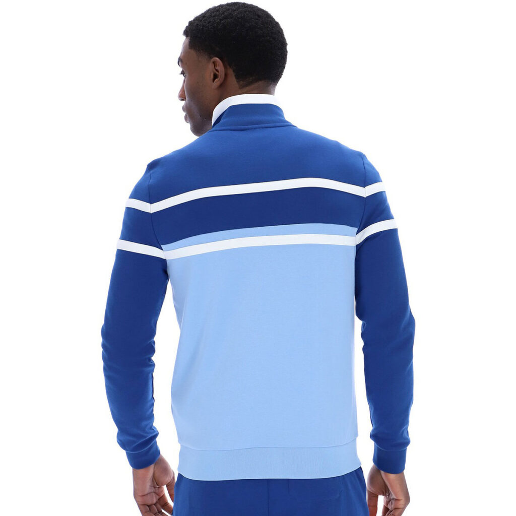 Fila Giovanni Contrast Panels Track Jacket - Frozen Fjord / Limoges / White