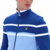Fila Giovanni Contrast Panels Track Jacket - Frozen Fjord / Limoges / White