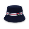 Fila Jojo Bucket Hat With Heritage Stripe Tape - Fila Navy