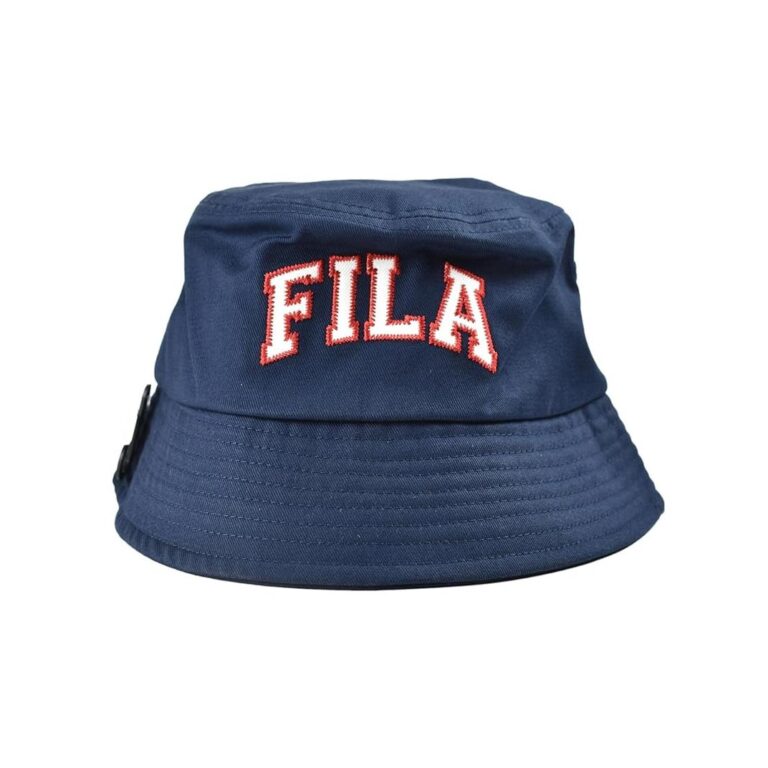 Fila Kella Embroided Bucket Hat - Peacoat