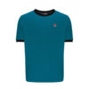 Fila Marconi Regular Fit Short Sleeve T-Shirt - Deep Lagoon/Black